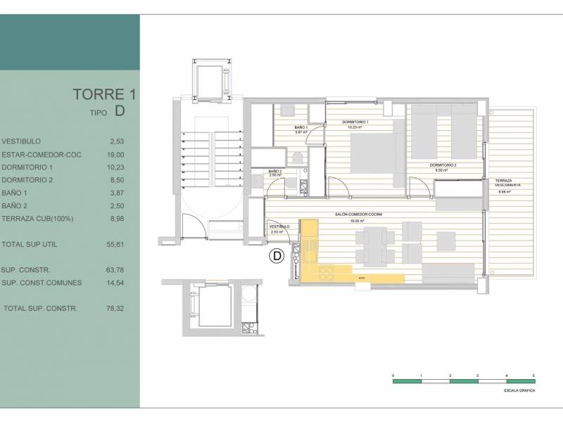 Apartamento en venta en Guardamar del Segura zona Avda del Puerto