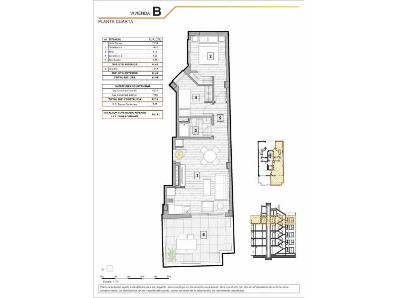 Ático en venta en Guardamar del Segura zona CENTRO